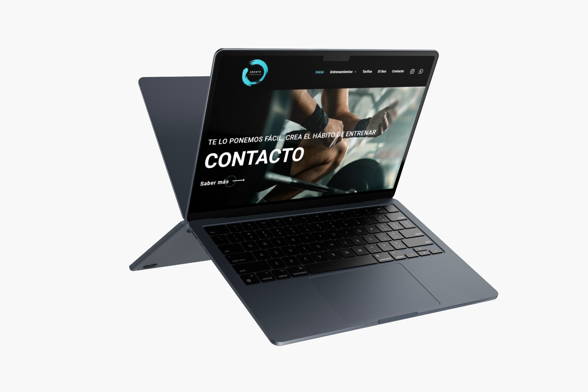 MacBook Mockup Growth